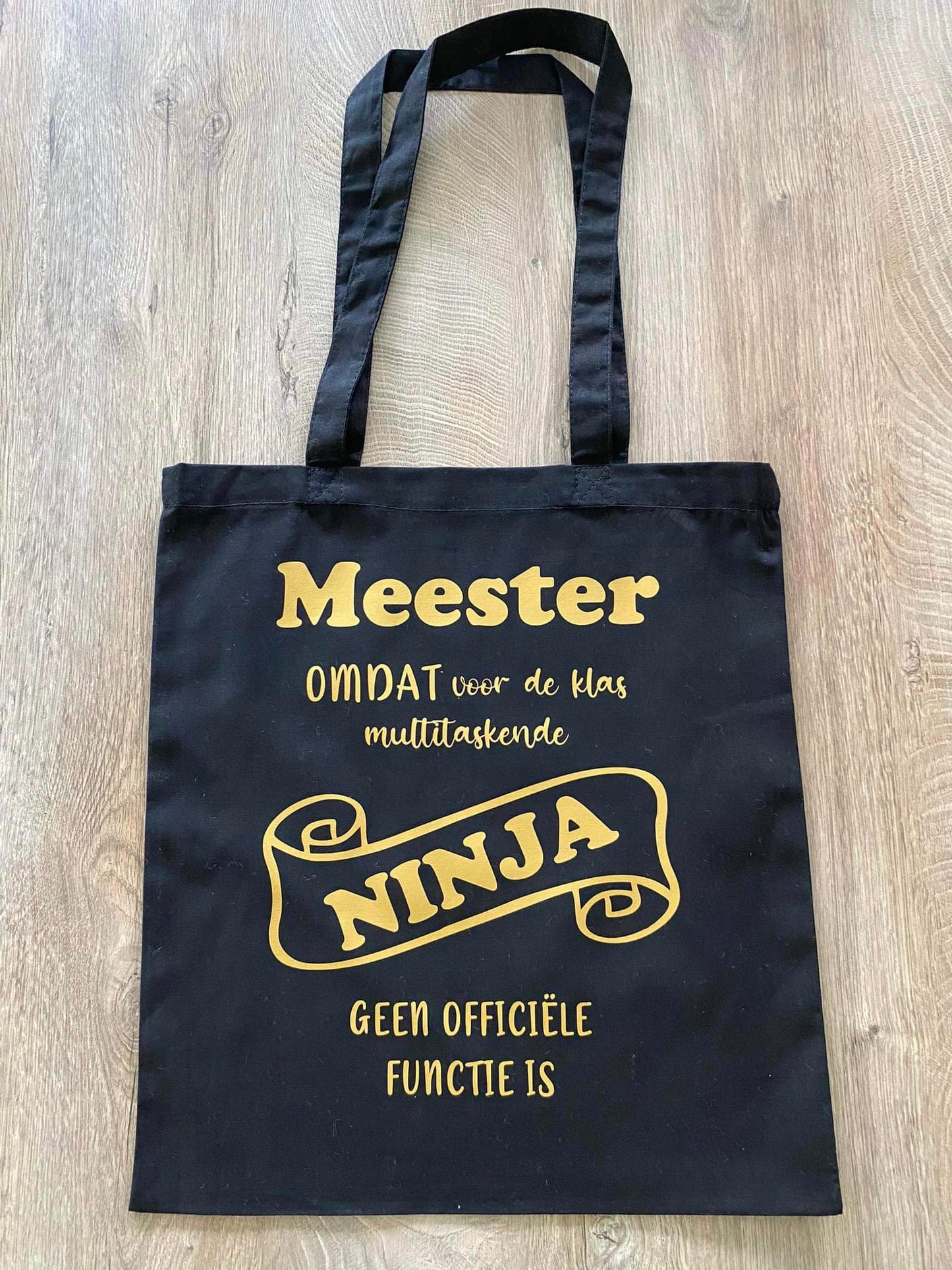 Juf/Meester totebag