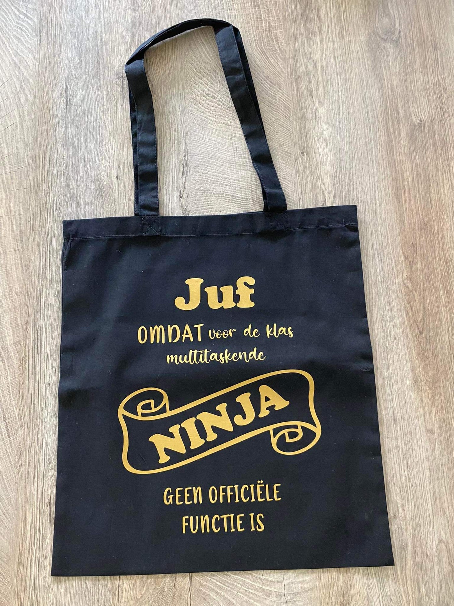 Juf/Meester totebag