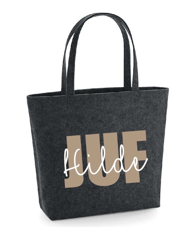 Vilten shopper Juf