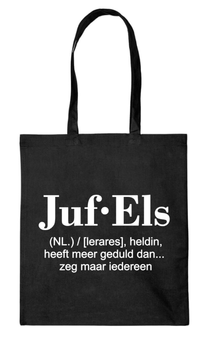 Juf/Meester totebag